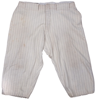 1912-1915 Duffy Lewis Game Used Boston Red Sox Pants (Sports Investors Authentication)